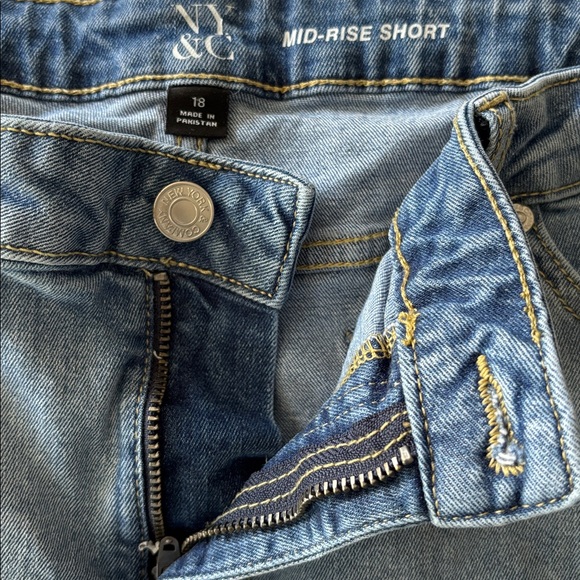 Denim Bermuda Shorts - Picture 3 of 5